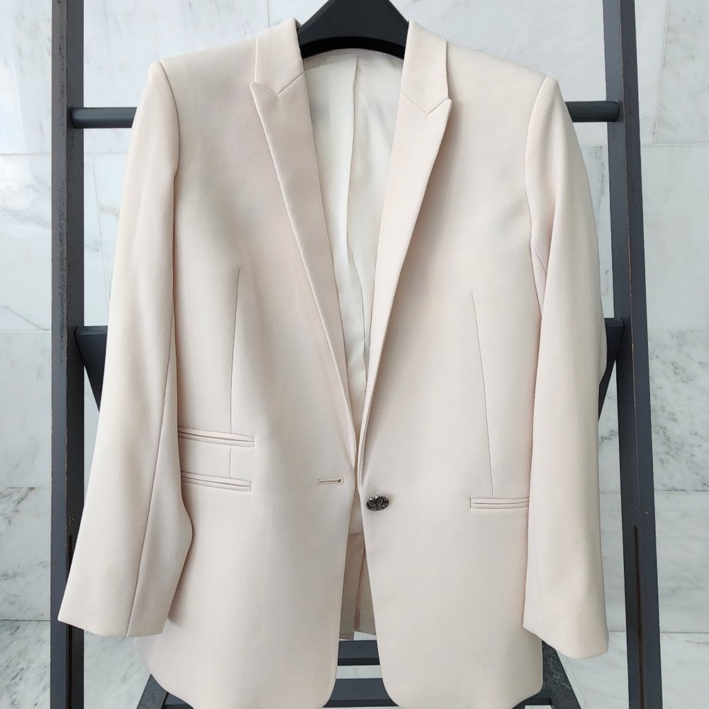The Kooples Blazer, Cream/Ecru
